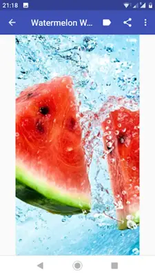 Watermelon Wallpapers android App screenshot 0