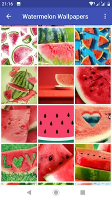 Watermelon Wallpapers android App screenshot 1